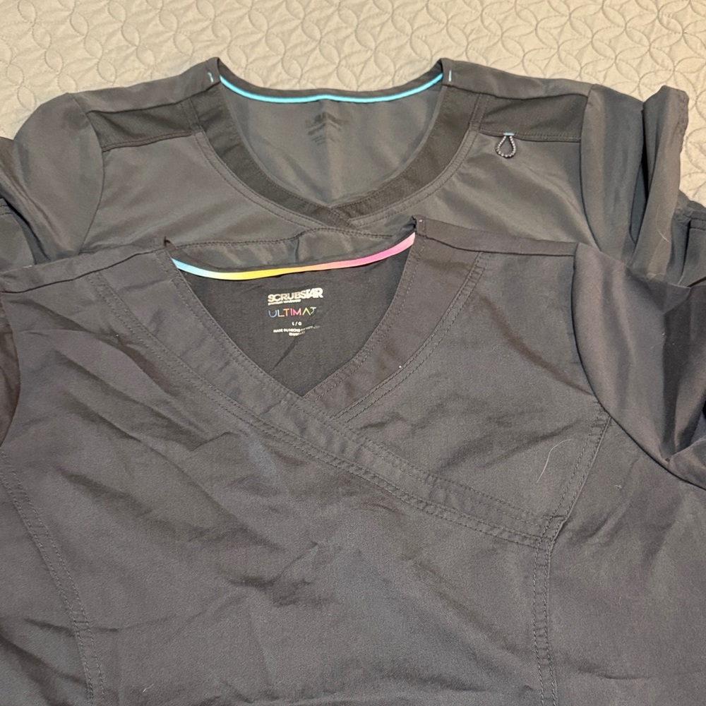 Smart Scrubs women’s Dark Gray Shirt